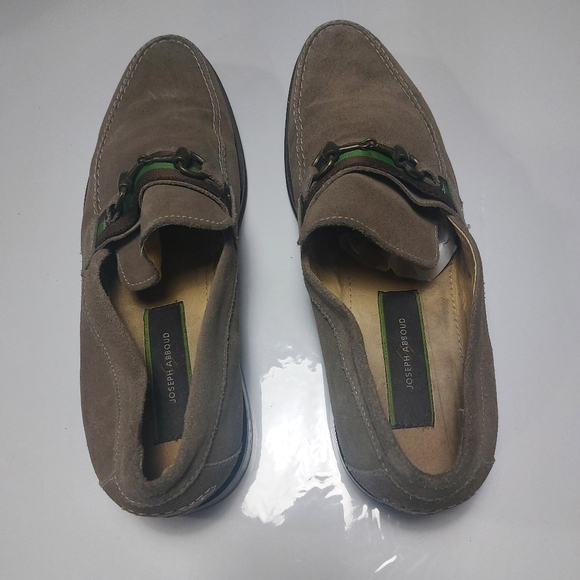 Joseph Abboud Men\'s Leather Suede Slip-on Loafers Size 11M main image 8